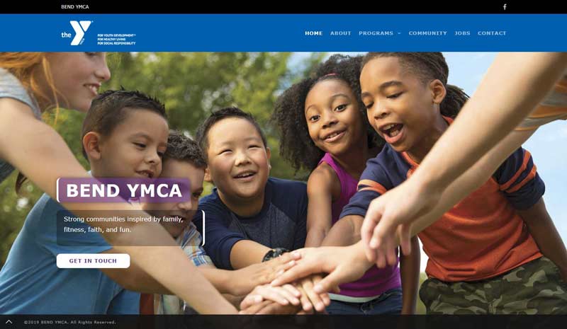 Responsive website for the YMCA